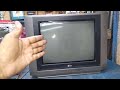 LG 21 inch FLATRON CRT TV, no picture, sound ok,EHT screen PERSET not work,G2 voltage problem,