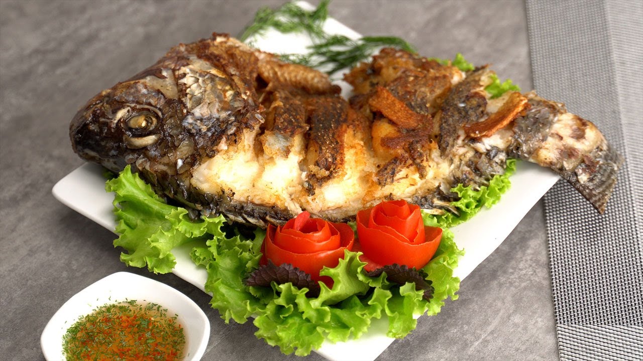 Hướng dẫn làm món CÁ RÔ PHI RÁN thơm giòn dành cho người tiểu đường ...