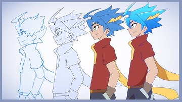 How to Animate a Walk Cycle in Clip Studio Paint PART 2: Cleanup