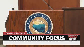 MEETINGS, ROAD WORK AND MORE | WHKY Community Focus, Fri., 10/24/25