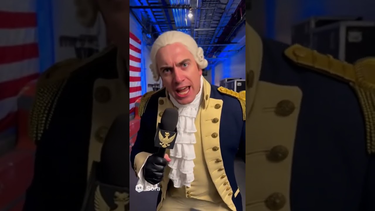 George Washington Turns Heel 😂 