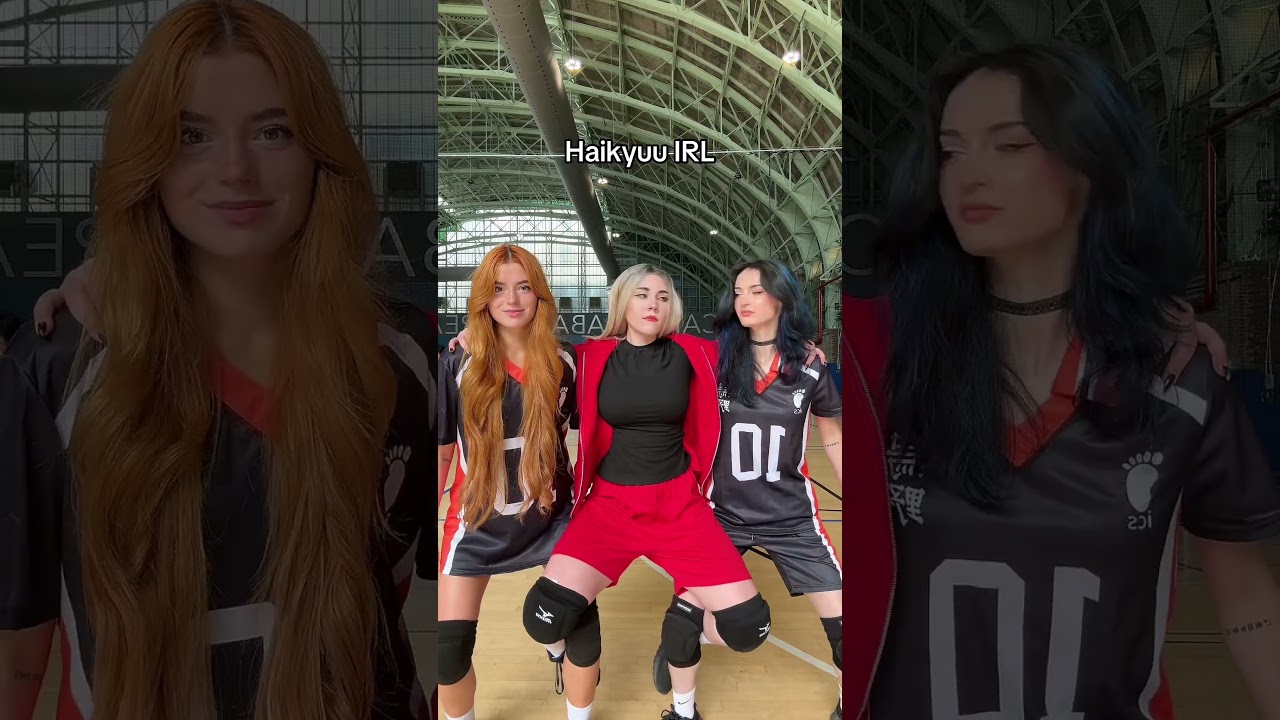 Haikyuu IRL🏐 @1kyle812 @hnnhxl #haikyuu #haikyu #volleyball #dance #funny #cosplay #cosplayer
