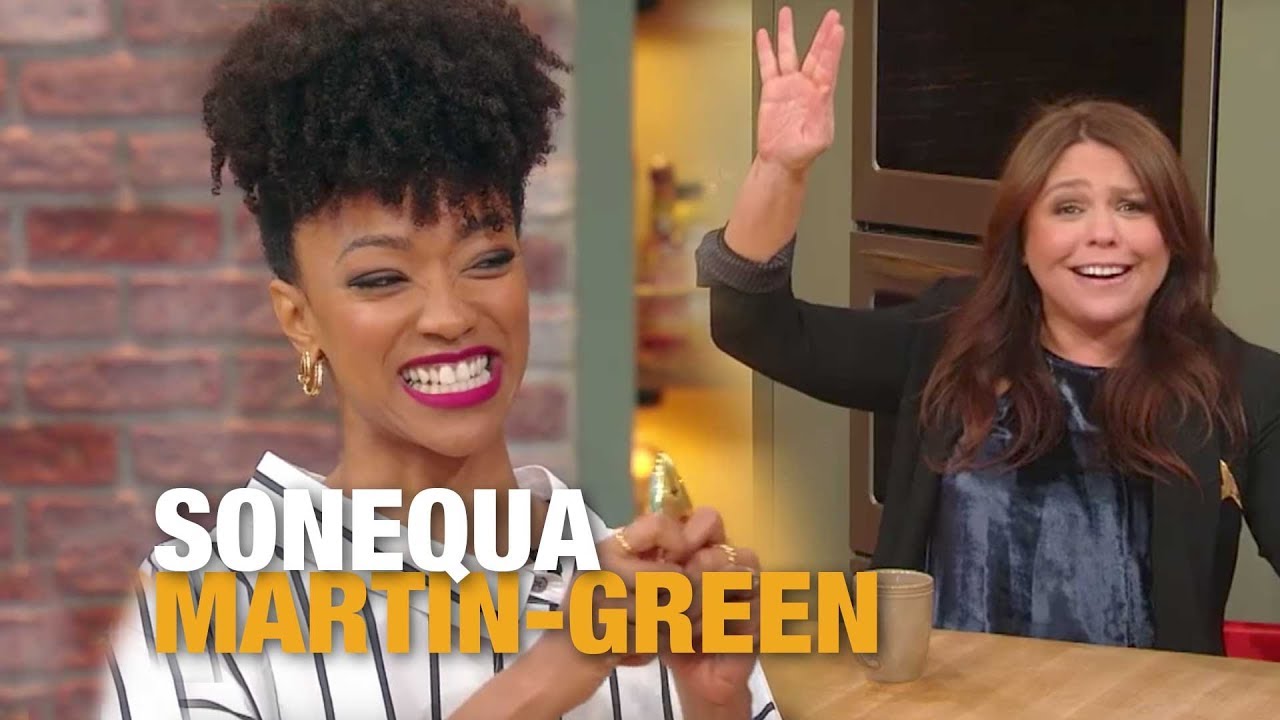 Sonequa Martin-Green Helps Rachael Become an Honorary Member of “Star Trek: Discovery” Starfleet! | Rachael Ray Show