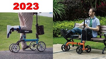 🌟 Knee Walkers, Knee Scooters 2023 | HEAO, KneeRover GO, BodyMed, ELENKER Broken Leg Caddy