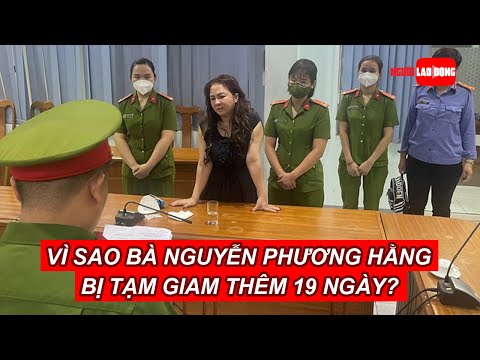 Video Vì sao bà Nguyễn Phương Hằng bị tạm giam thêm 19 ngày?... - youtube