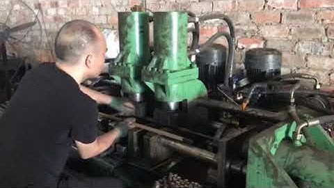 steel bar diameter reducing machine