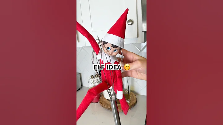 Easy Elf on the Shelf Idea 🎄✨ #elfontheshelf #elfideas #christmas #viral