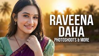 Raveena Daha in Traditional Sarees &amp; Lehengas | Stunning Photoshoot Collection