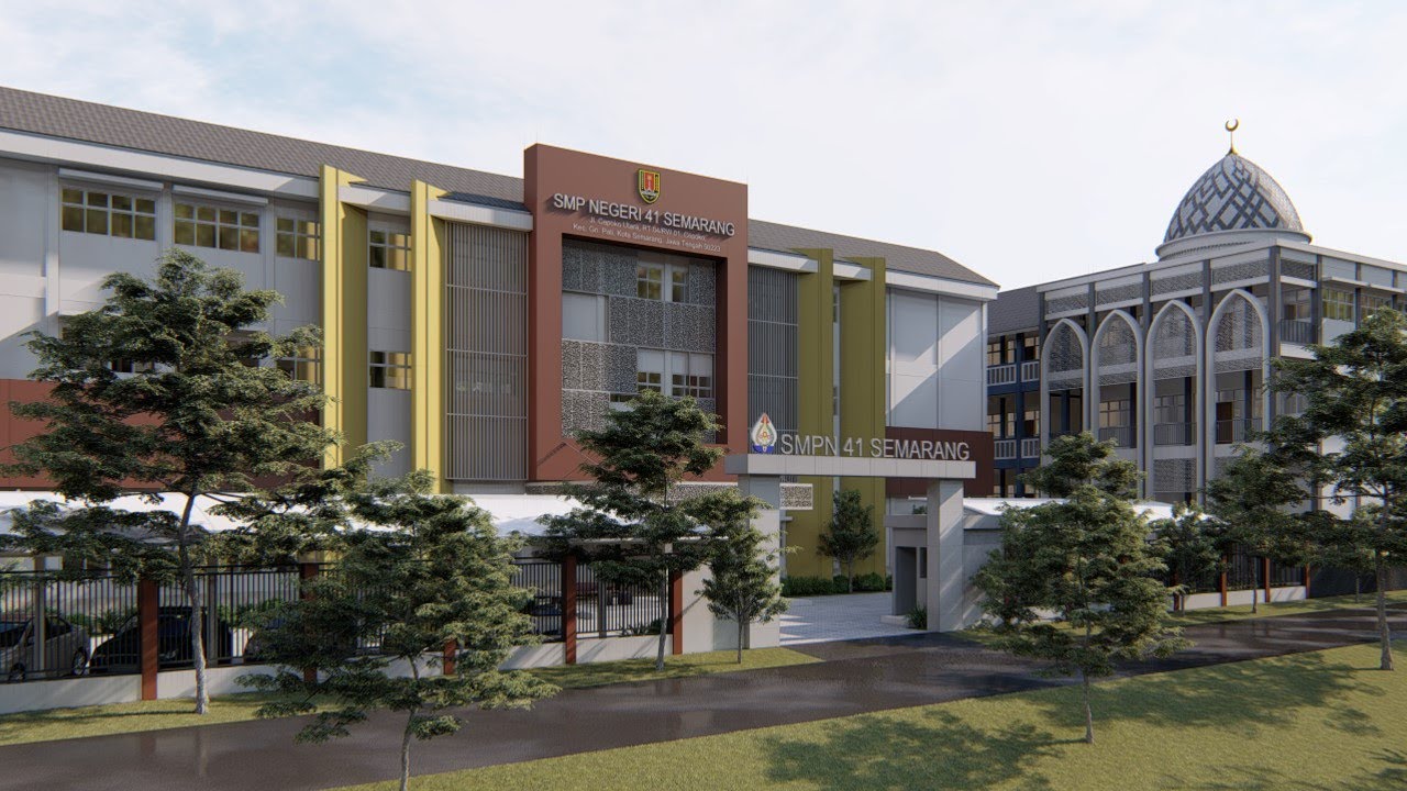 Animasi Masterplan SMP 41 Semarang