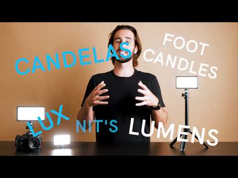 Lux vs Lumens... How to Measure the Brightness of an LED Light for Content Creators