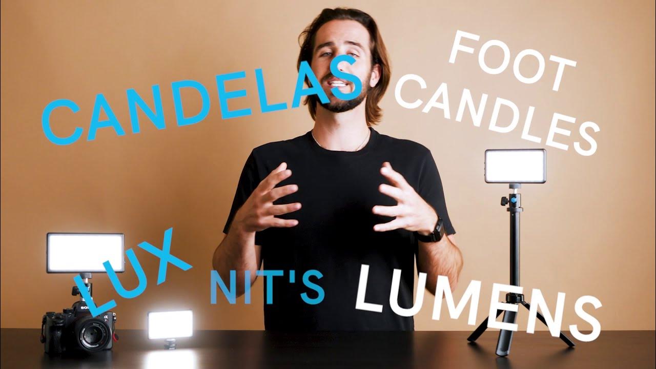 Lux vs Lumens How to Measure the Brightness of an LED Light for Content  Creators 