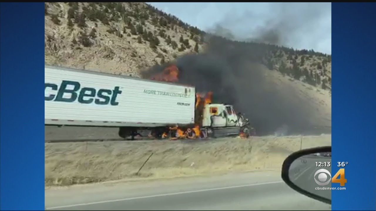 Truck Fire On Interstate 70 Leads To Closure