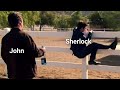 Sherlock as Parks and Rec memes because I am niche