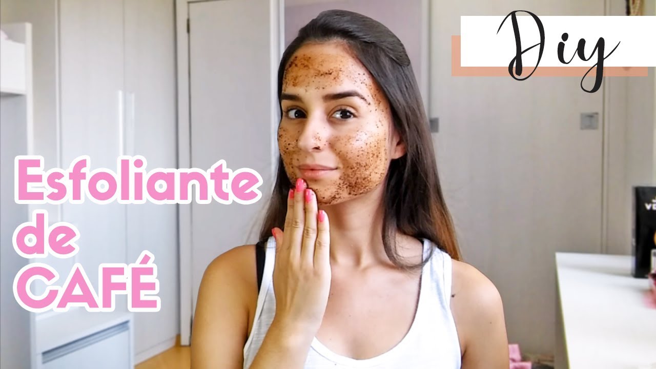 Como fazer esfoliante caseiro para o rosto (com café) - YouTube
