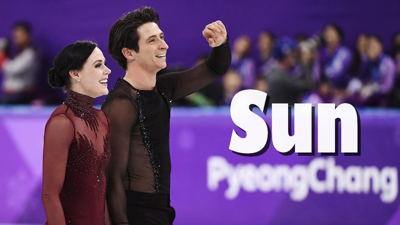 Sun Tessa Virtue & Scott Moir.