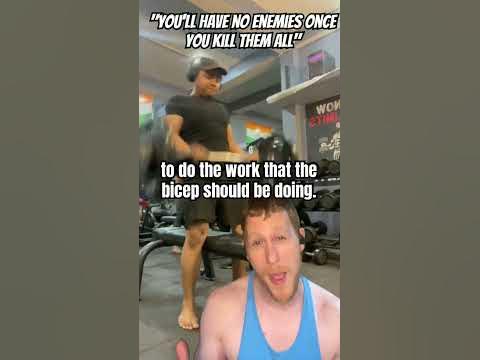 🙅‍♂️The #1 Mistake Everyone Makes While Training Biceps #gymfails #