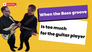 Download Lagu When the Bass Groove is too much for the Guitar Player! Dua Lipa - Levitating Live Cover MP3