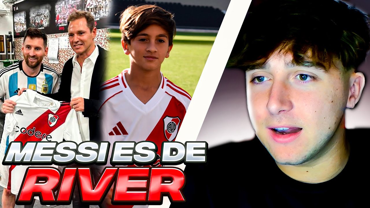MESSI ES HINCHA DE RIVER