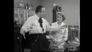 Burns and Allen - Classic Scenes #4 - Gracie becomes a magicians assistant [clip]