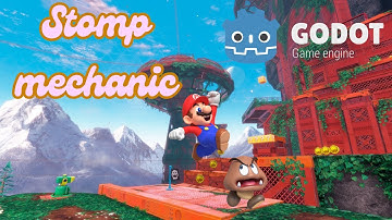 How to stomp enemies from above in Godot 4.3