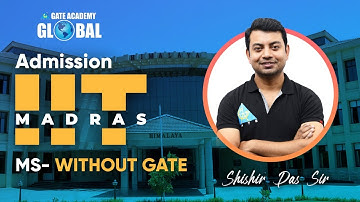 IIT Madras Admission | without GATE