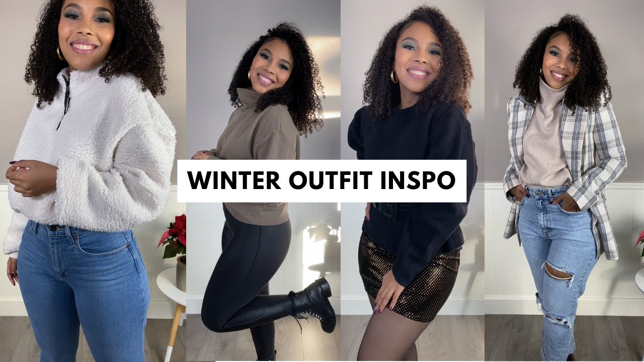 WINTER OUTFIT IDEAS (for curvy body) 