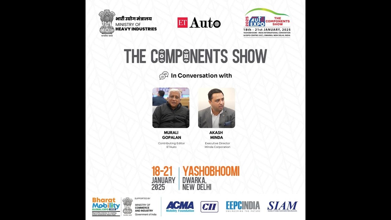 Akash Minda on Innovations Shaping the Future of Mobility | Bharat Mobility Global Expo 2025