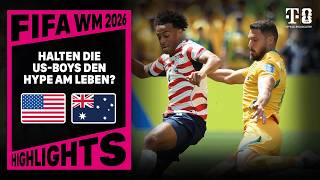 USA vs. Australia, Highlights with Live Commentary | 2026 FIFA World Cup | MAGENTA TV