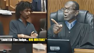 Entitled 19-Year-Old TAUNTS Judge… Instantly Regrets It 😳 Judge DESTROYS His Ego!