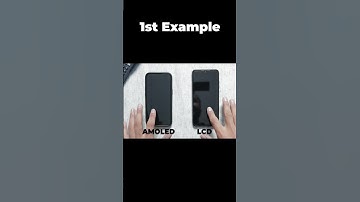 LCD VS AMOLED Test #shorts #tips #shortvideo