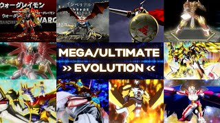 All Digimon Main Protagonist Mega/Ultimate Evolution on TV Anime (Adventure - Ghost Game)