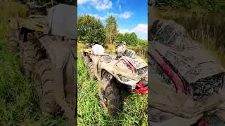 Выбрались покататься с ребятами. #aodes #квадроцикл #offroad #brp#g3 #mud #друзья