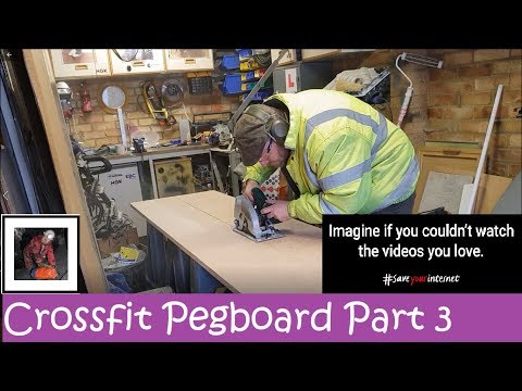 Crossfit Pegboard Part