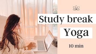 Study Break Stretch x 10 MIN DESTRESS