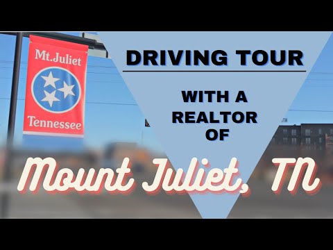 Driving Tour of Mt. Juliet Tennessee | Nashville's Most Popular Suburb?