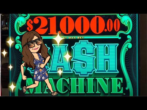 $21,000 CASH MACHINE Slot Play - HIGH LIMIT Slot Machine TRILOGY - Love those red spins!! 💖