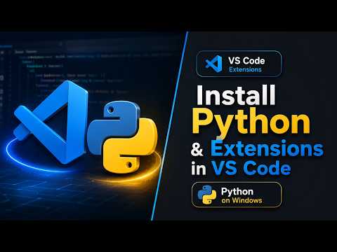 How to Setup vscode for Python on Windows | How to install Python in VScode