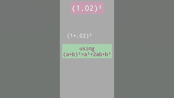 Evaluate by using suitable formula (1.02)² #shorts #evaluate #formula