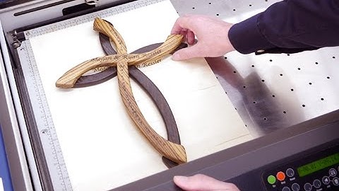Laser Engraver Alignment on a Raised Surface