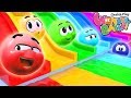 Learn Colors with SQUISHY Balls Slides | Funny Cartoons for Children WonderBalls Official