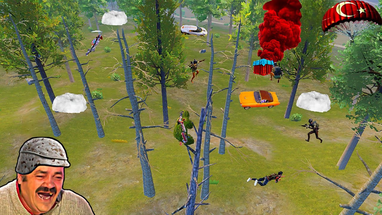 TREE CAMPER 1000 IQ 😱😂 Pubg Mobile Trolling Cutes 🤣