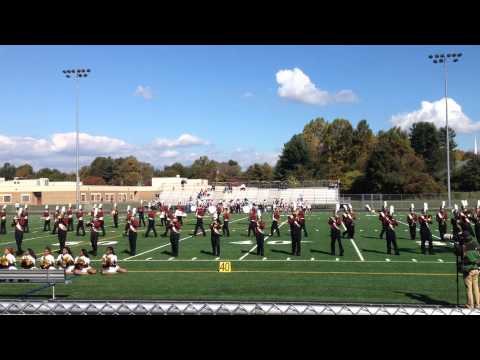 Hammon High School Marching Band pre-game show1