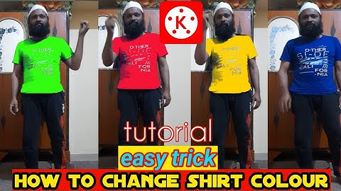 How To change cloth colour In Kinmaster //  New Trending Shirtcolour Change Tutorial #akbartechvlog