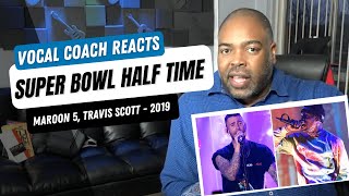 Download Vocal Coach Reacts to SUPER BOWL HALFTIME SHOW 2019 (Maroon 5, Travis Scott) Mp3 Download Vocal Coach Reacts to SUPER BOWL HALFTIME SHOW 2019 (Maroon 5, Travis Scott) Mp3