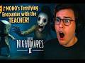 🎭 MONO’s Terrifying Encounter with the TEACHER!  Little Nightmares II 🎭