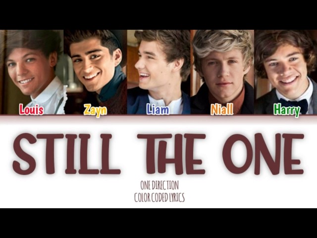 One Direction - Still the One [Color Coded Lyrics] class=