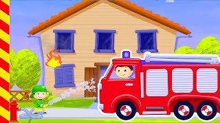 Пожарная машина мультфильм. Мультик про пожар. Про пожарную машину. Пожарные машинки для детей. Пожарная машина мультфильм. Мультик про пожар. Про пожарную машину. Пожарные машинки для детей.