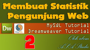 Membuat Statistik Pengunjung [02] Database, Table, dan Koneksi [Dreamweaver, MySql Tutorial]