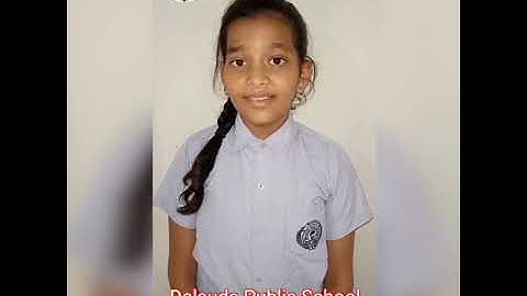 Go Green – Save Nature Week Observed in the School. Class – V by Ms. Yashavi Jain