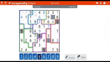 Microsoft Sudoku Irregular Easy, May 24, 2024, Daily Challenges